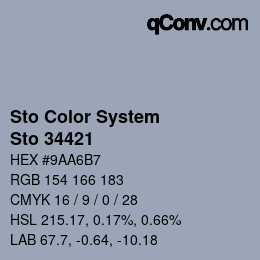 カラーコード: Sto Color System - Sto 34421 | qconv.com