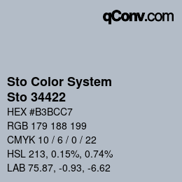 カラーコード: Sto Color System - Sto 34422 | qconv.com