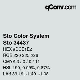 カラーコード: Sto Color System - Sto 34437 | qconv.com