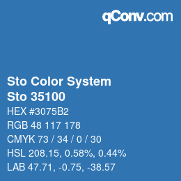 Color code: Sto Color System - Sto 35100 | qconv.com