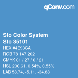 Farbcode: Sto Color System - Sto 35101 | qconv.com