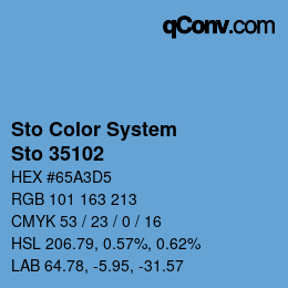 Color code: Sto Color System - Sto 35102 | qconv.com