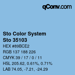 カラーコード: Sto Color System - Sto 35103 | qconv.com