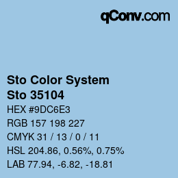 カラーコード: Sto Color System - Sto 35104 | qconv.com