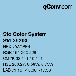 Color code: Sto Color System - Sto 35204 | qconv.com