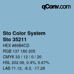 Farbcode: Sto Color System - Sto 35211 | qconv.com
