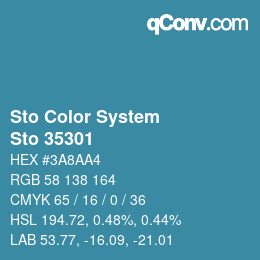 Color code: Sto Color System - Sto 35301 | qconv.com