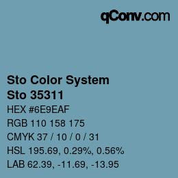 Farbcode: Sto Color System - Sto 35311 | qconv.com