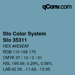 Color code: Sto Color System - Sto 35311 | qconv.com