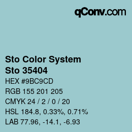 Código de color: Sto Color System - Sto 35404 | qconv.com