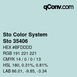 Color code: Sto Color System - Sto 35406 | qconv.com