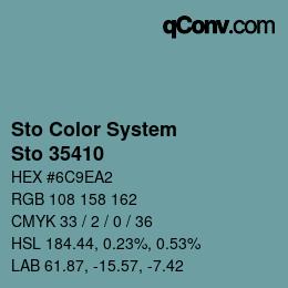 Color code: Sto Color System - Sto 35410 | qconv.com