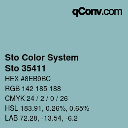 Color code: Sto Color System - Sto 35411 | qconv.com