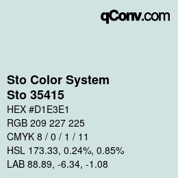カラーコード: Sto Color System - Sto 35415 | qconv.com