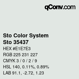 Color code: Sto Color System - Sto 35437 | qconv.com