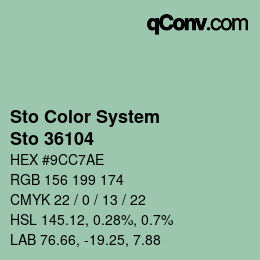 Farbcode: Sto Color System - Sto 36104 | qconv.com