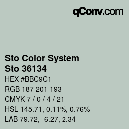 カラーコード: Sto Color System - Sto 36134 | qconv.com