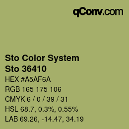 カラーコード: Sto Color System - Sto 36410 | qconv.com