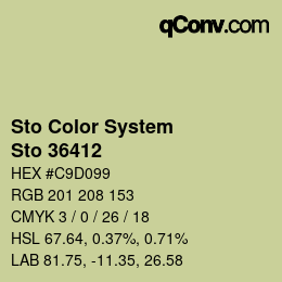 カラーコード: Sto Color System - Sto 36412 | qconv.com
