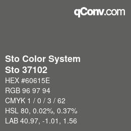 カラーコード: Sto Color System - Sto 37102 | qconv.com