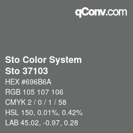 Farbcode: Sto Color System - Sto 37103 | qconv.com