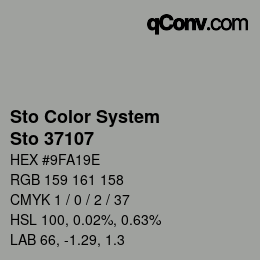 Farbcode: Sto Color System - Sto 37107 | qconv.com