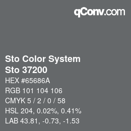 Color code: Sto Color System - Sto 37200 | qconv.com