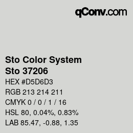 カラーコード: Sto Color System - Sto 37206 | qconv.com