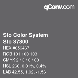Código de color: Sto Color System - Sto 37300 | qconv.com