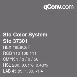 Color code: Sto Color System - Sto 37301 | qconv.com