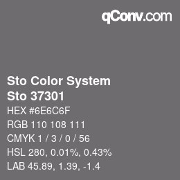 カラーコード: Sto Color System - Sto 37301 | qconv.com