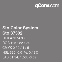 Código de color: Sto Color System - Sto 37302 | qconv.com