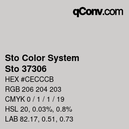 Farbcode: Sto Color System - Sto 37306 | qconv.com