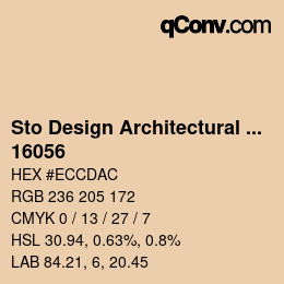 カラーコード: Sto Design Architectural Colours - 16056 | qconv.com