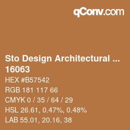 Código de color: Sto Design Architectural Colours - 16063 | qconv.com