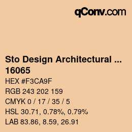 Código de color: Sto Design Architectural Colours - 16065 | qconv.com