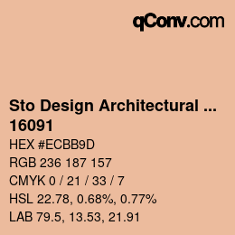 Código de color: Sto Design Architectural Colours - 16091 | qconv.com