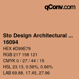 Código de color: Sto Design Architectural Colours - 16094 | qconv.com