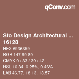 Farbcode: Sto Design Architectural Colours - 16128 | qconv.com