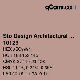 Code couleur: Sto Design Architectural Colours - 16129 | qconv.com