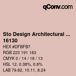 Código de color: Sto Design Architectural Colours - 16130 | qconv.com