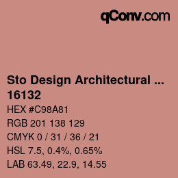 Code couleur: Sto Design Architectural Colours - 16132 | qconv.com