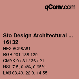 カラーコード: Sto Design Architectural Colours - 16132 | qconv.com