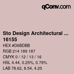 カラーコード: Sto Design Architectural Colours - 16155 | qconv.com