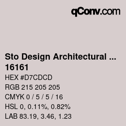 Código de color: Sto Design Architectural Colours - 16161 | qconv.com