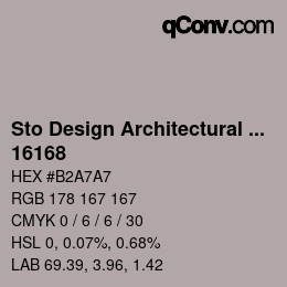 Farbcode: Sto Design Architectural Colours - 16168 | qconv.com