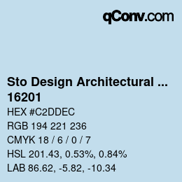 Código de color: Sto Design Architectural Colours - 16201 | qconv.com