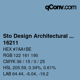 Código de color: Sto Design Architectural Colours - 16211 | qconv.com