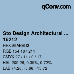 Code couleur: Sto Design Architectural Colours - 16212 | qconv.com