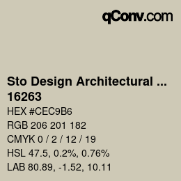 カラーコード: Sto Design Architectural Colours - 16263 | qconv.com